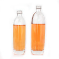 Screw top 350ml glass liquor bottles spirits bottles with aluminum lid